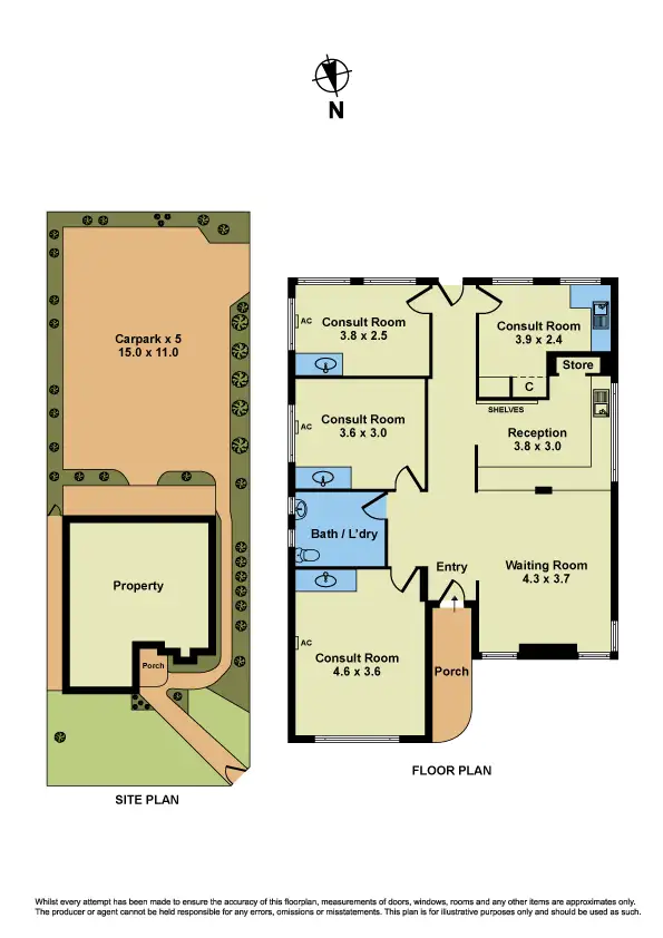 Floorplan of Homely house listing, 389 Ballarat Road, Sunshine VIC 3020