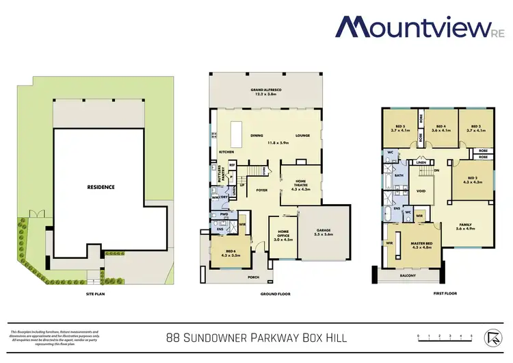 Floorplan of Homely house listing, 88 Sundowner Parkway, Gables NSW 2765