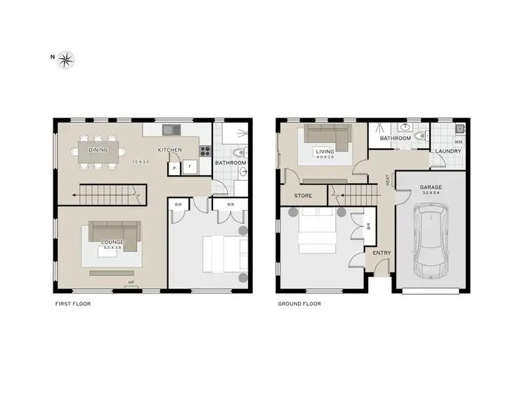 Floorplan of Homely house listing, 1/73 Foch Street, Mowbray TAS 7248