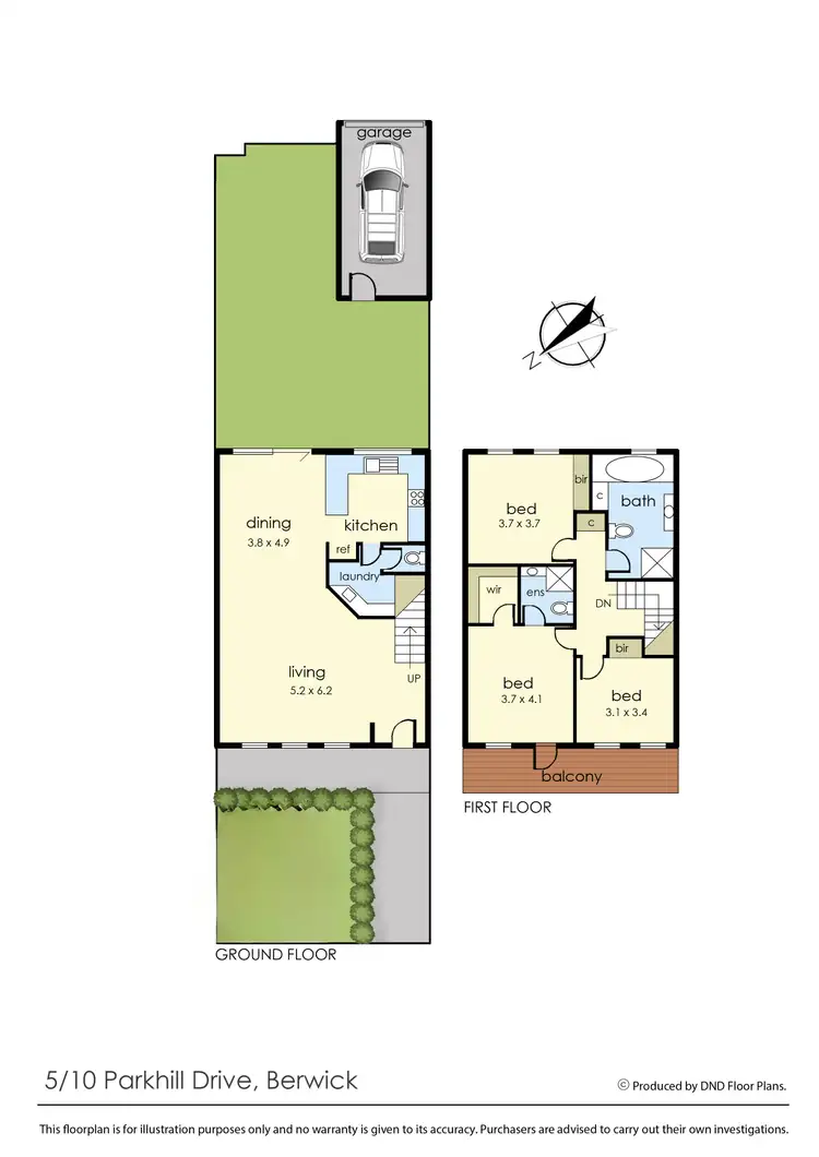 Floorplan of Homely unit listing, 5/10 Parkhill Drive, Berwick VIC 3806