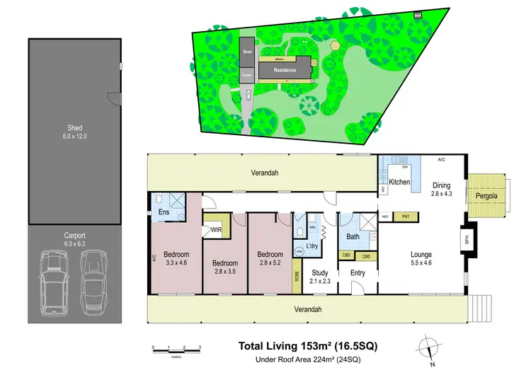 Floorplan of Homely house listing, 44 Ryans Road, Trafalgar South VIC 3824