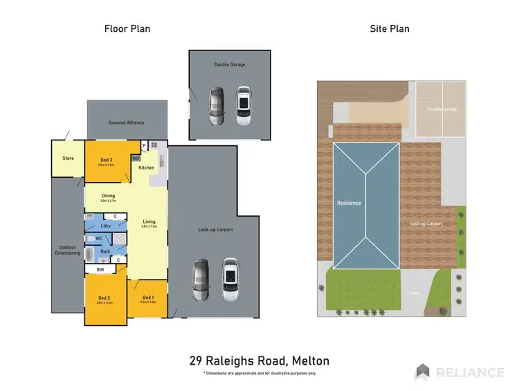 Floorplan of Homely house listing, 29 Raleighs Road, Melton VIC 3337