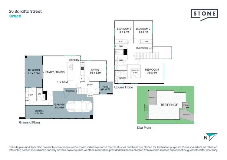 Floorplan of Homely house listing, 26 Baratta Street, Crace ACT 2911