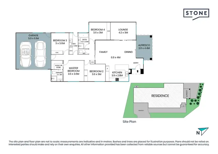 Floorplan of Homely house listing, Address available on request