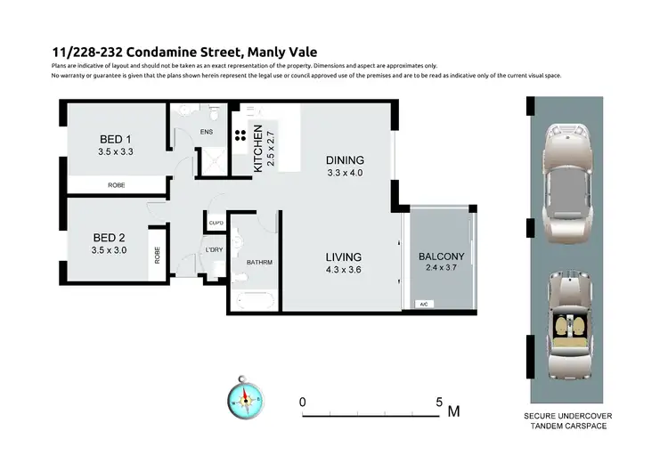 Floorplan of Homely unit listing, 11/228-232 Condamine Street, Manly Vale NSW 2093