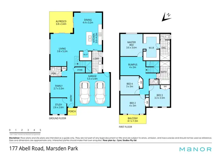 Floorplan of Homely house listing, 177 Abell Road, Marsden Park NSW 2765
