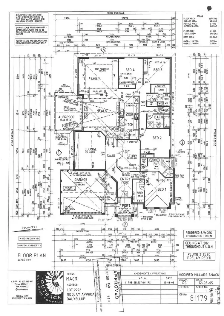 Floorplan of Homely house listing, 27 Nicolay Approach, Dalyellup WA 6230