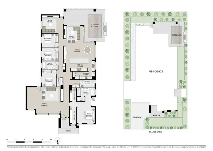 Floorplan of Homely house listing, 8 Tillage Drive, Lochinvar NSW 2321