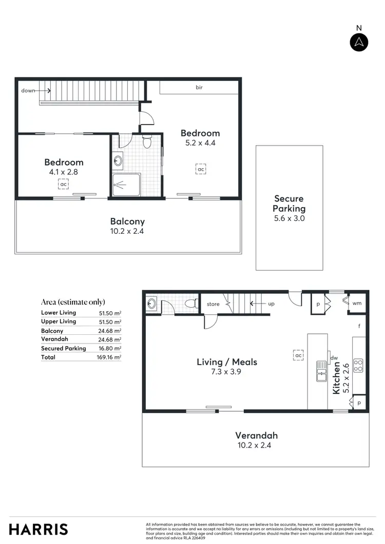 Floorplan of Homely house listing, 33 Little Rundle Street, Kent Town SA 5067
