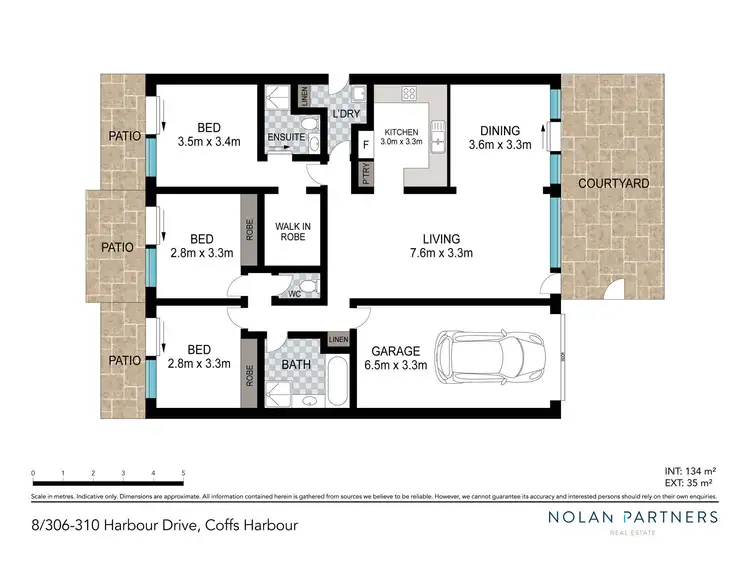 Floorplan of Homely villa listing, 8/306-310 Harbour Drive, Coffs Harbour NSW 2450
