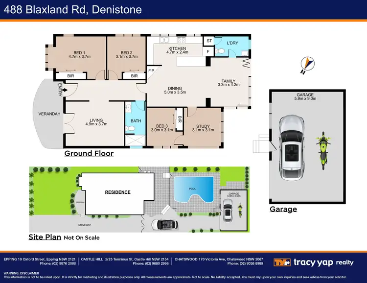 Floorplan of Homely house listing, 488 Blaxland Road, Denistone NSW 2114