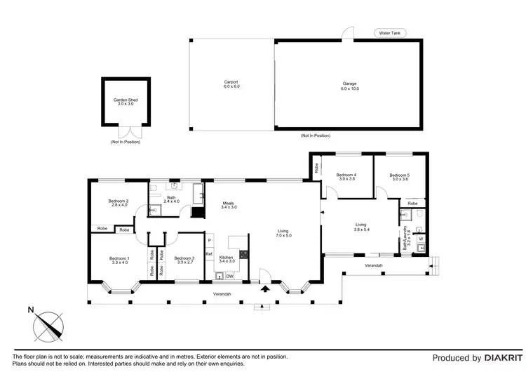 Floorplan of Homely house listing, 169 South Beach Road, Bittern VIC 3918