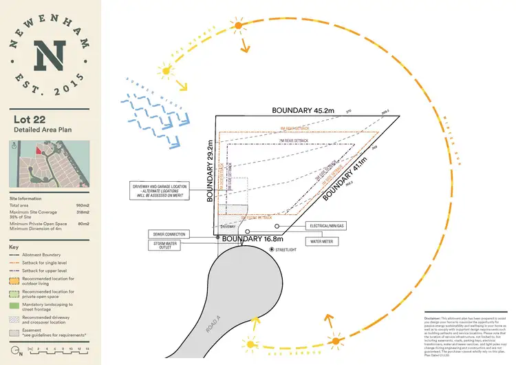 Floorplan of Homely land listing, LOT 22 Robertson Parade, Mount Barker SA 5251
