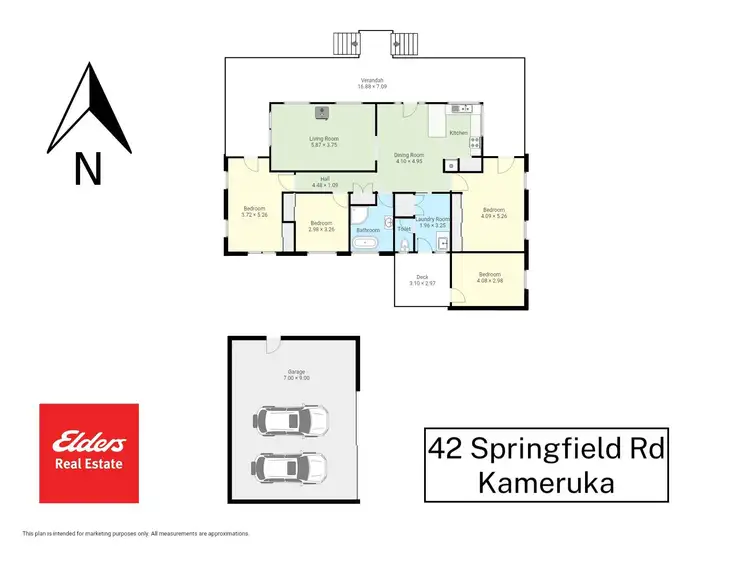 Floorplan of Homely rural property listing, 42 Springfield Road, Kameruka NSW 2550