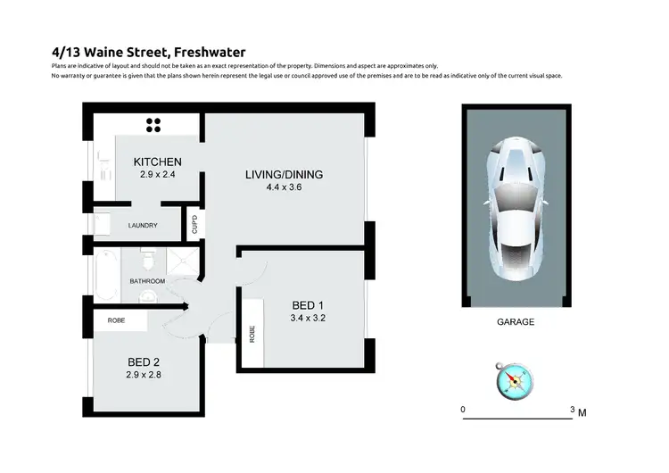 Floorplan of Homely apartment listing, 4/13 Waine Street, Freshwater NSW 2096