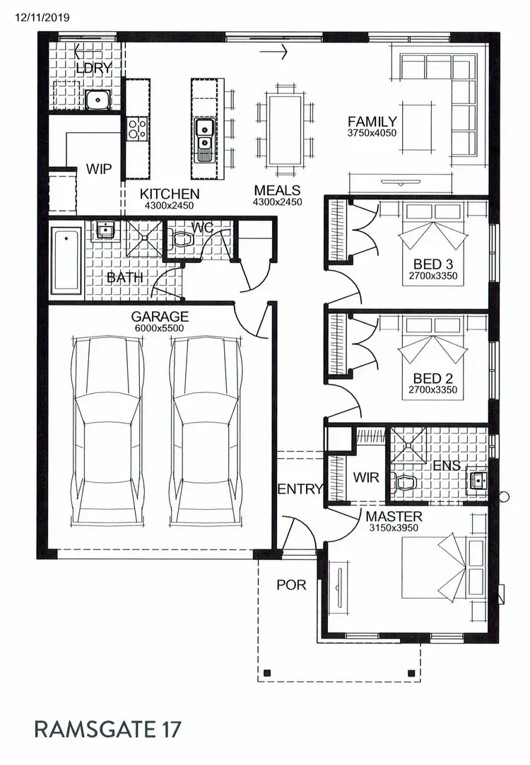 Floorplan of Homely house listing, 35 Fort King Road, Paynesville VIC 3880