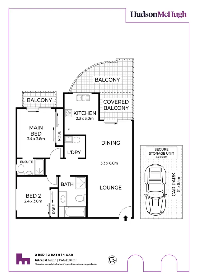 Floorplan of Homely apartment listing, 14/6-10 Myra Road, Dulwich Hill NSW 2203