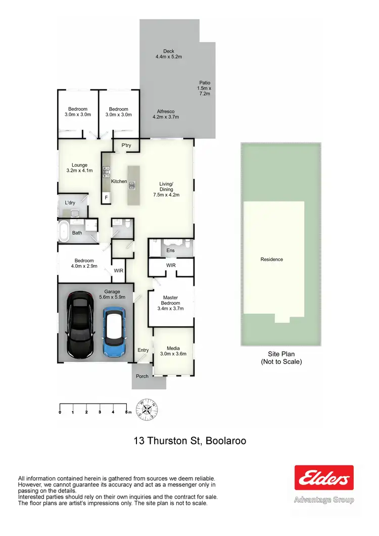 Floorplan of Homely house listing, 13 Thurston Street, Boolaroo NSW 2284