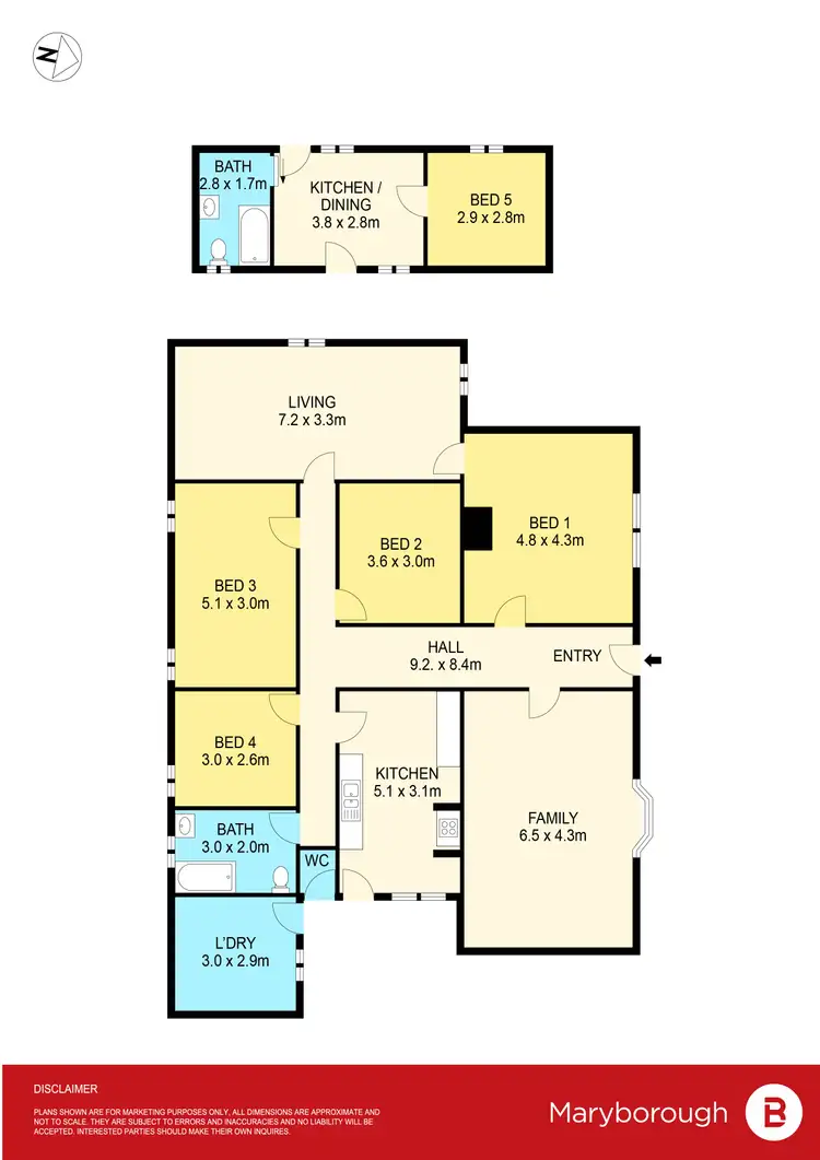 Floorplan of Homely house listing, 62 Boyce Street, Avoca VIC 3467