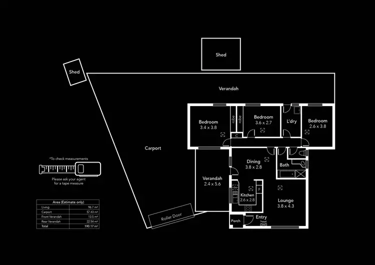 Floorplan of Homely house listing, 9 Stewart Street, Kidman Park SA 5025