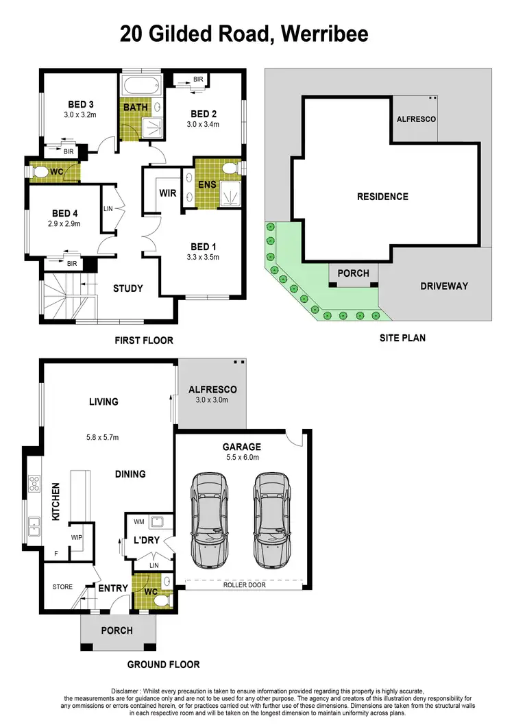 Floorplan of Homely house listing, 20 Gilded Road, Werribee VIC 3030