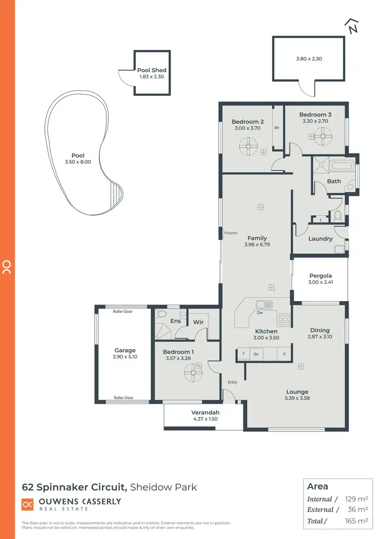 Floorplan of Homely house listing, 62 Spinnaker Circuit, Sheidow Park SA 5158