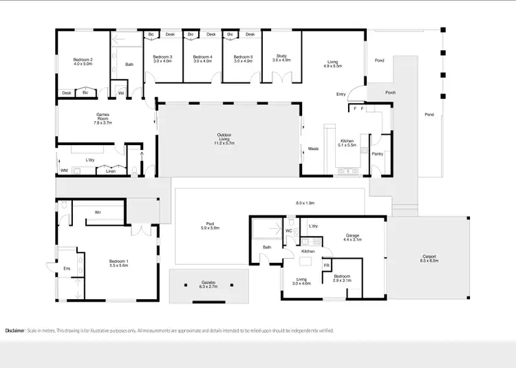Floorplan of Homely house listing, 9 Frangipani Drive, Cable Beach WA 6726