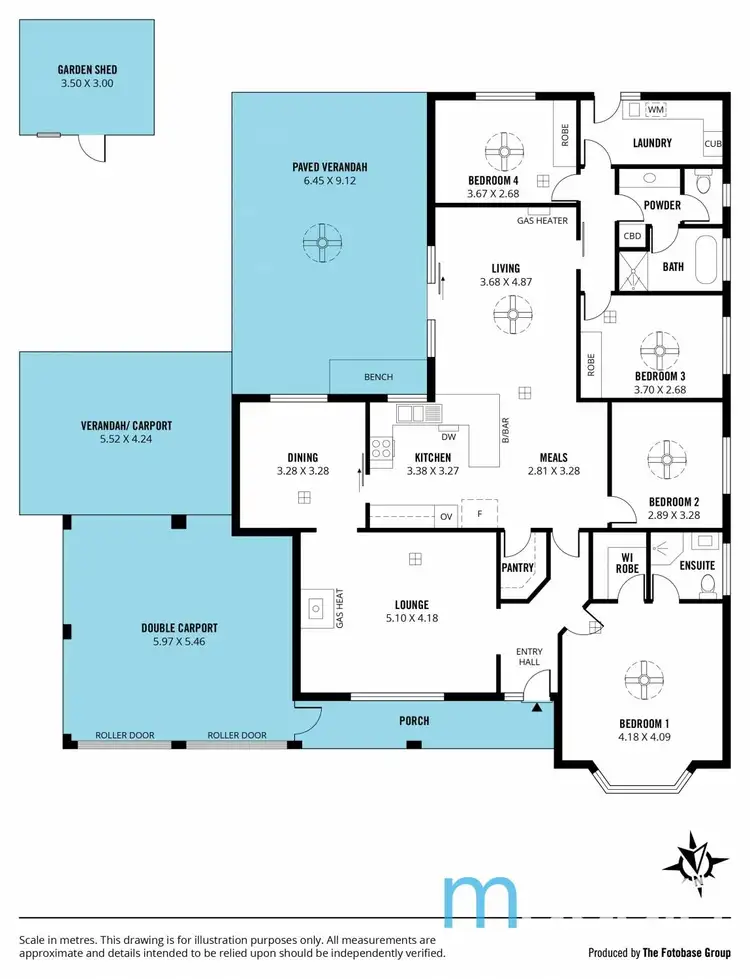 Floorplan of Homely house listing, 33 Marrington Circuit, Morphett Vale SA 5162