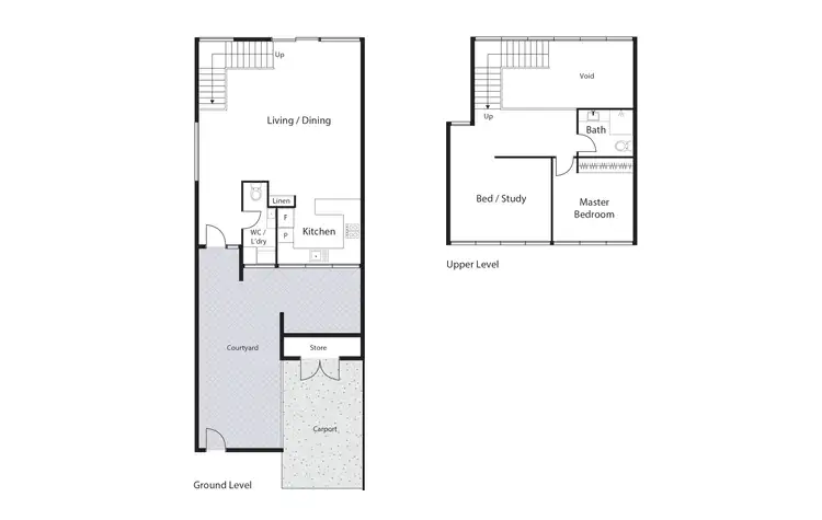 Floorplan of Homely townhouse listing, 47 MacLachlan Street, Holder ACT 2611