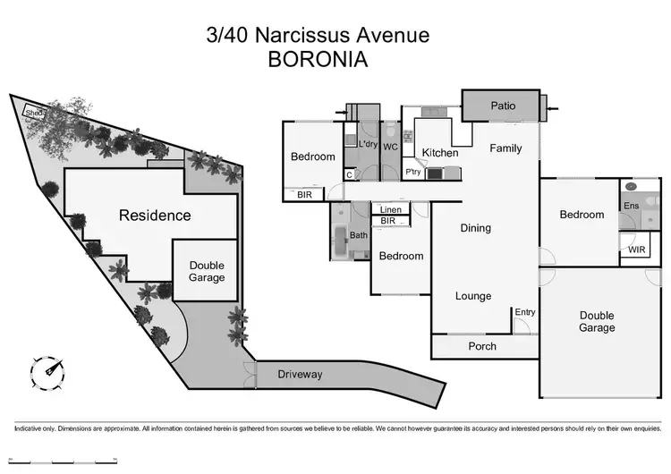 Floorplan of Homely house listing, 3/40 Narcissus Avenue, Boronia VIC 3155