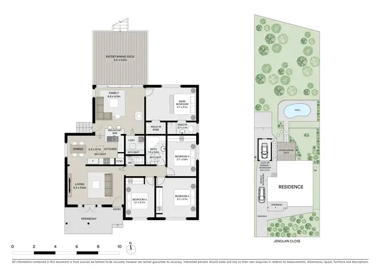 Floorplan of Homely house listing, 8 Jenolan Close, Hornsby Heights NSW 2077