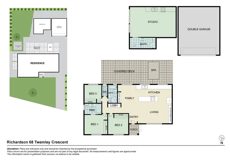 Floorplan of Homely house listing, 68 Twamley Crescent, Richardson ACT 2905