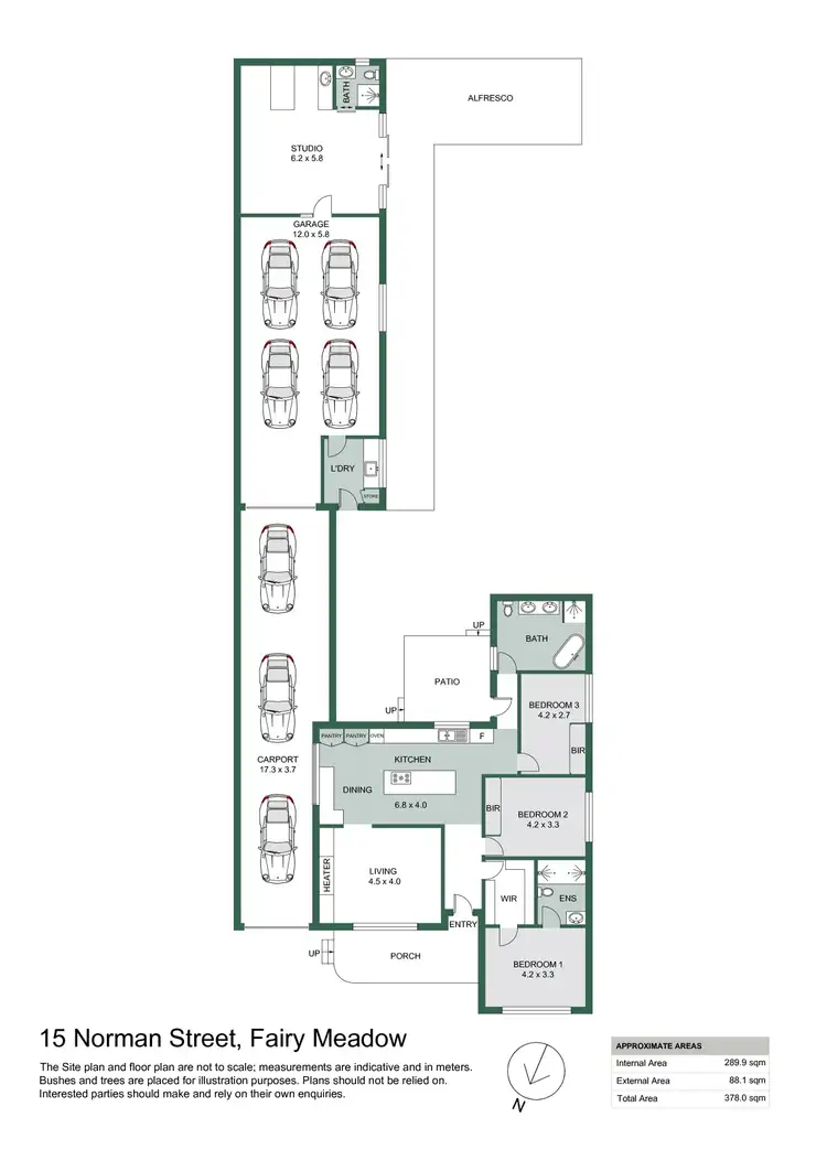 Floorplan of Homely house listing, 15 Norman Street, Fairy Meadow NSW 2519