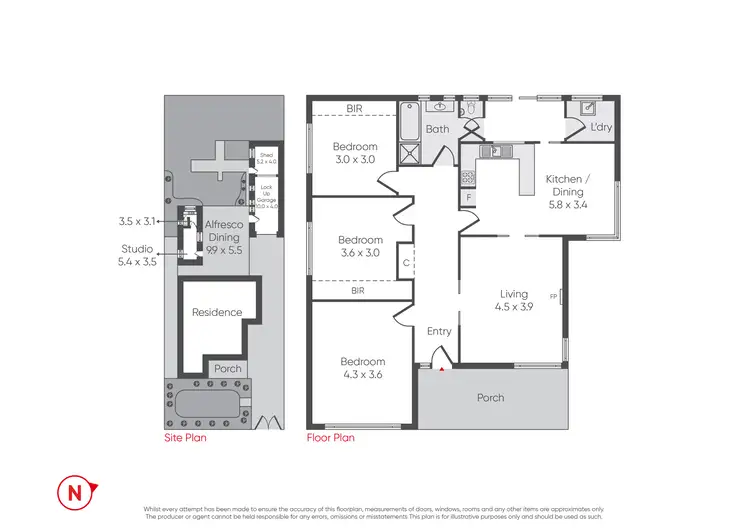 Floorplan of Homely house listing, 11 Stanley Street, Altona VIC 3018