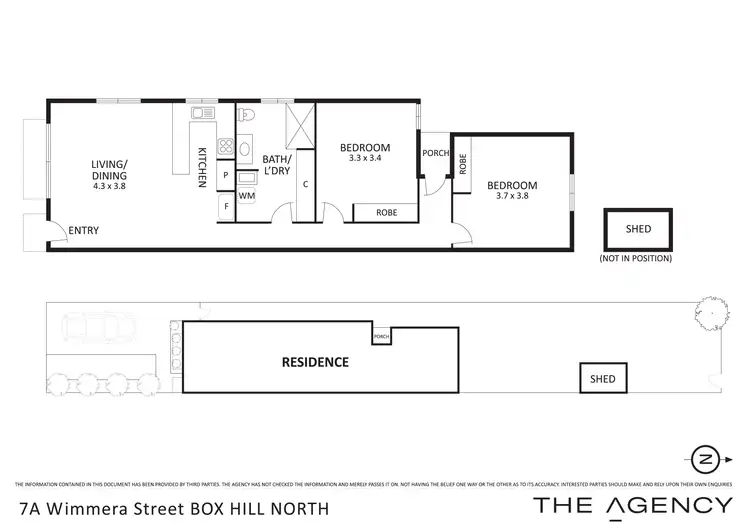 Floorplan of Homely house listing, 7A Wimmera Street, Box Hill North VIC 3129