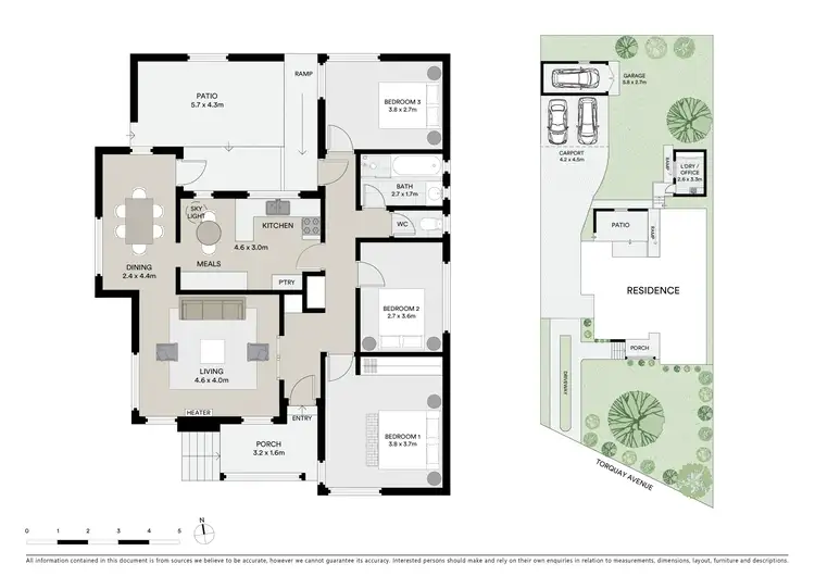 Floorplan of Homely land listing, 19 Torquay Avenue, Chadstone VIC 3148