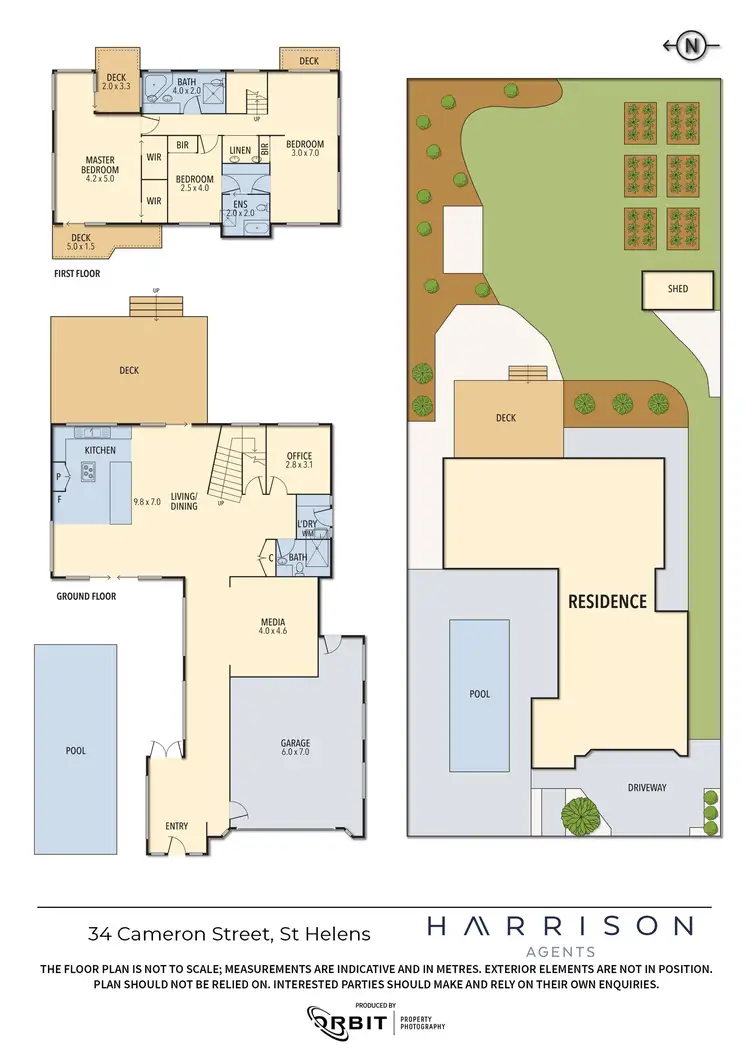 Floorplan of Homely house listing, 34 Cameron Street, St Helens TAS 7216