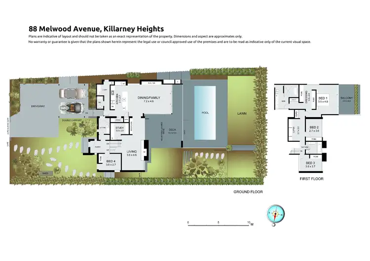 Floorplan of Homely house listing, 88 Melwood Avenue, Killarney Heights NSW 2087