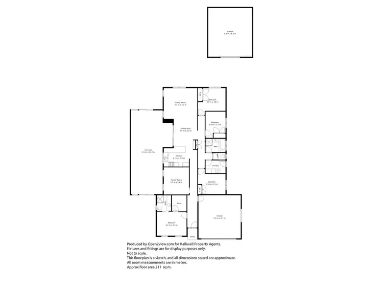 Floorplan of Homely house listing, 43 Haven Drive, Shearwater TAS 7307