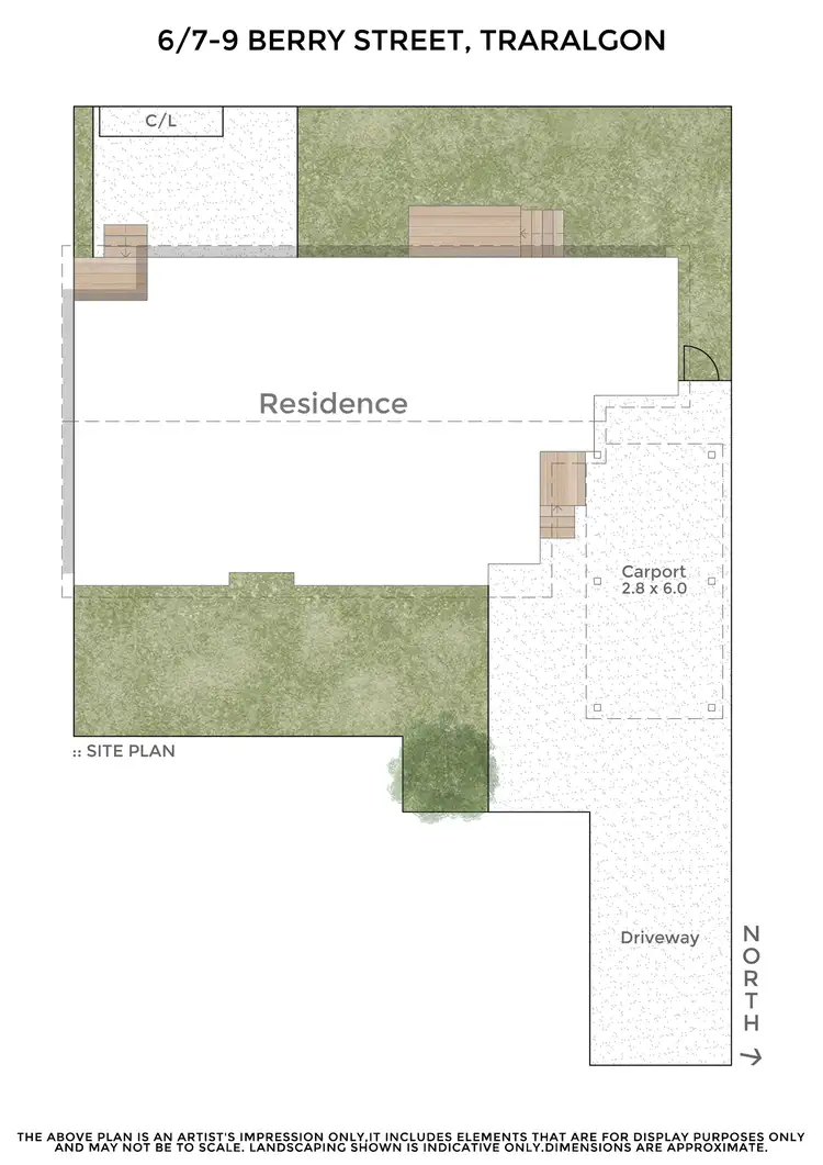 Floorplan of Homely unit listing, 6/7-9 Berry Street, Traralgon VIC 3844