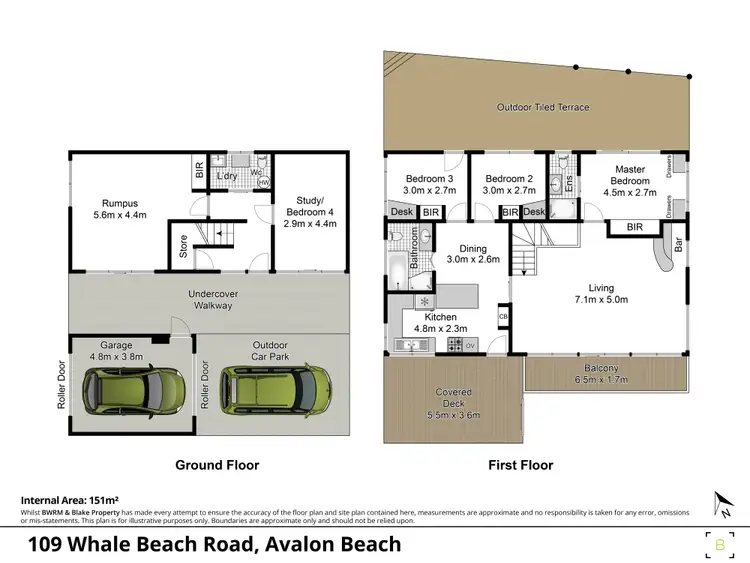 Floorplan of Homely house listing, 109 Whale Beach Road, Avalon Beach NSW 2107