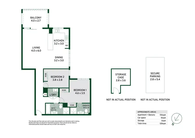Floorplan of Homely apartment listing, 40/1-5 Lynbara Avenue, St Ives NSW 2075