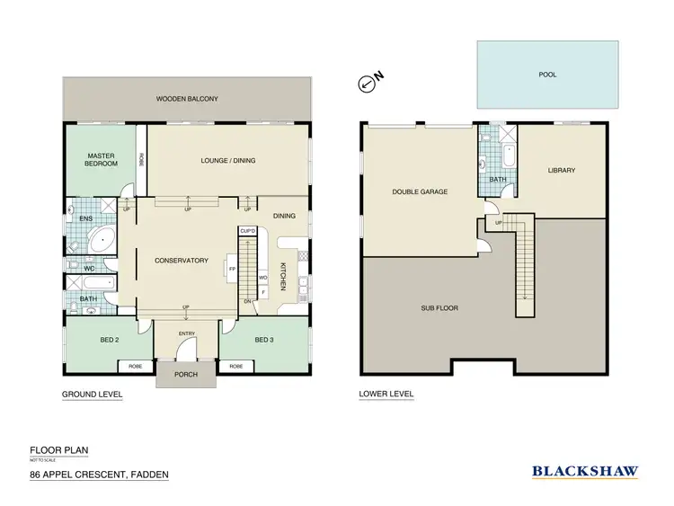 Floorplan of Homely house listing, 86 Appel Crescent, Fadden ACT 2904