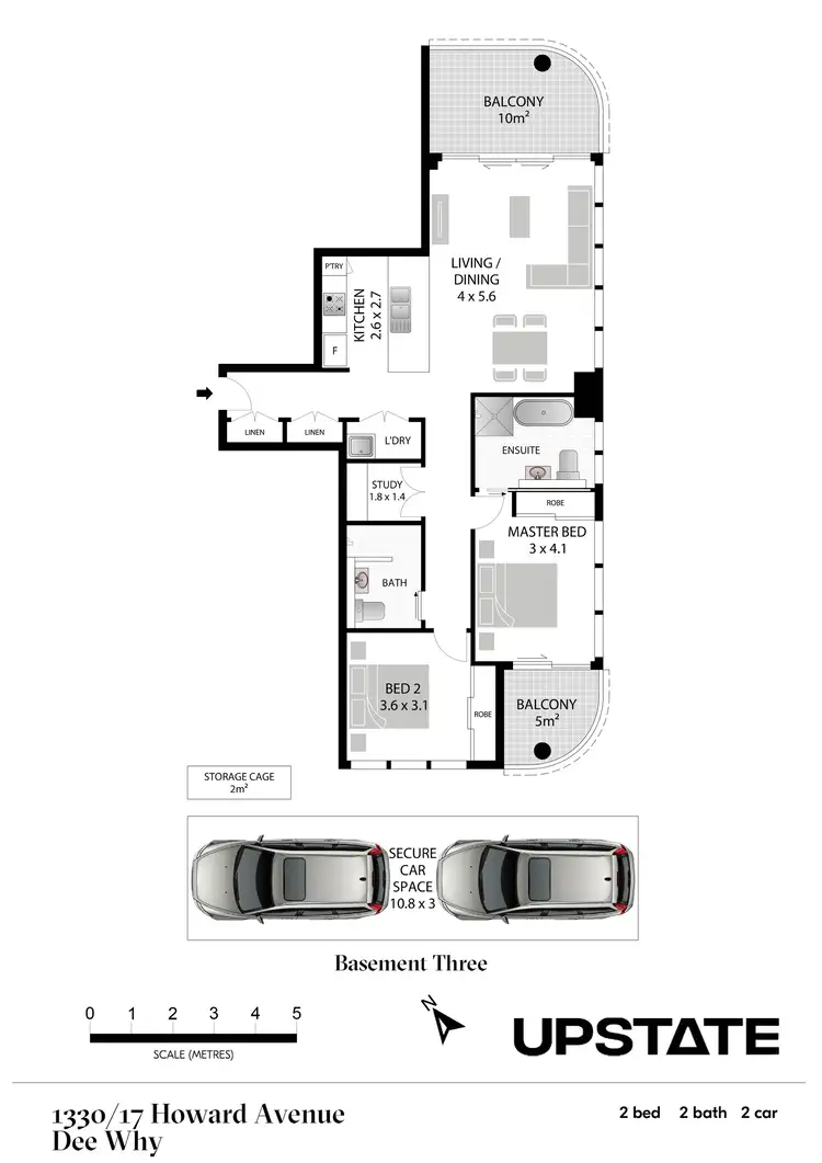 Floorplan of Homely apartment listing, 1330/17 Howard Avenue, Dee Why NSW 2099