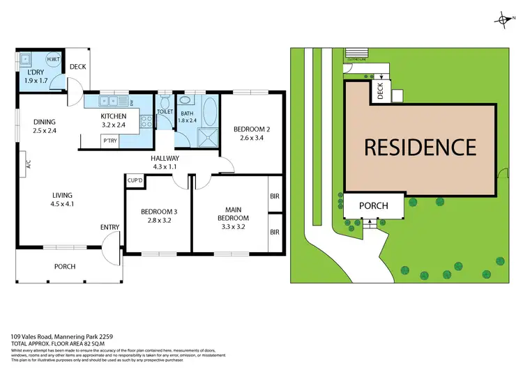 Floorplan of Homely house listing, 109 Vales Road, Mannering Park NSW 2259