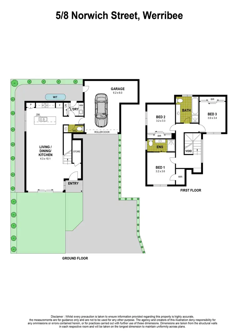 Floorplan of Homely house listing, 5/8 Norwich Street, Werribee VIC 3030