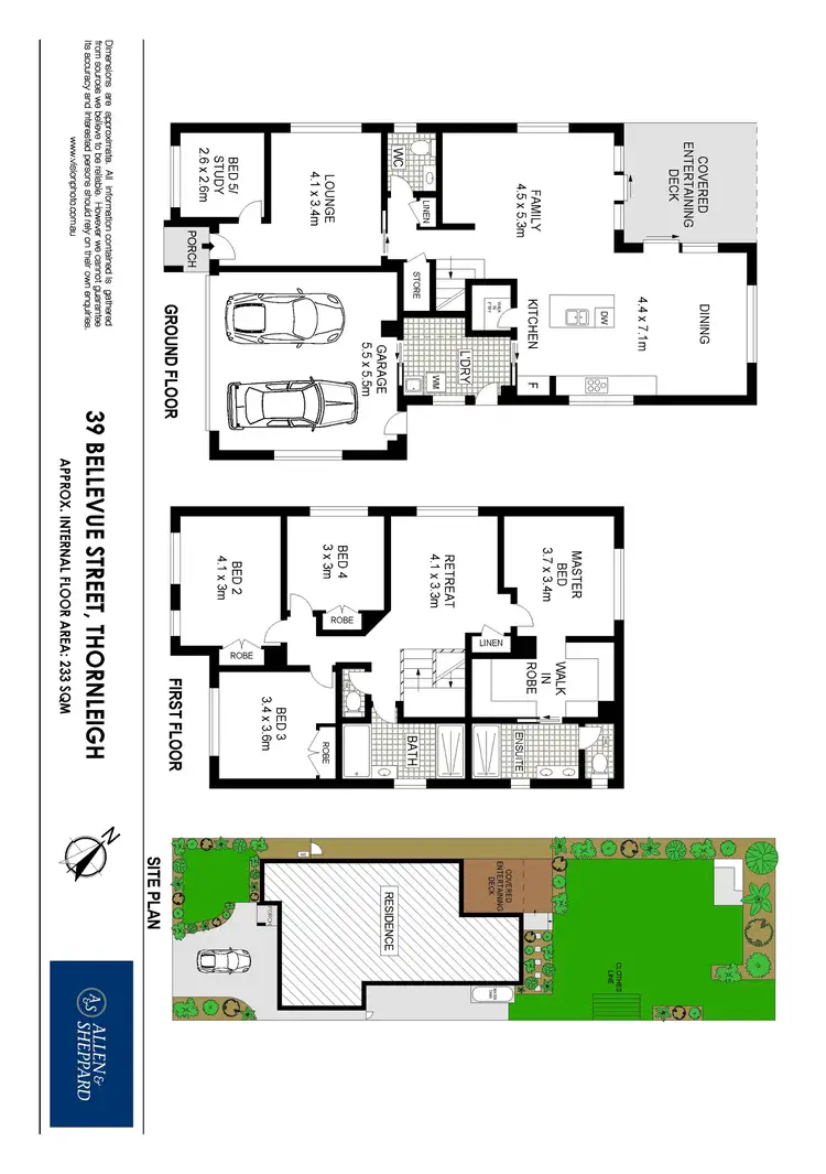 Floorplan of Homely house listing, 39 Bellevue Street, Thornleigh NSW 2120