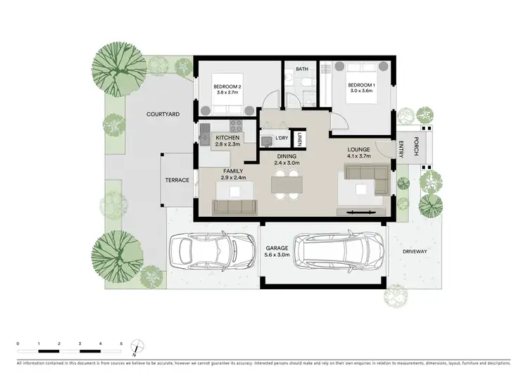 Floorplan of Homely villa listing, 5/110 Midson Road, Epping NSW 2121