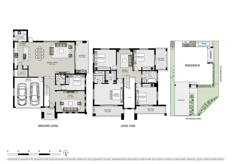 Floorplan of Homely semi-detached listing, 292 The Boulevarde, Miranda NSW 2228