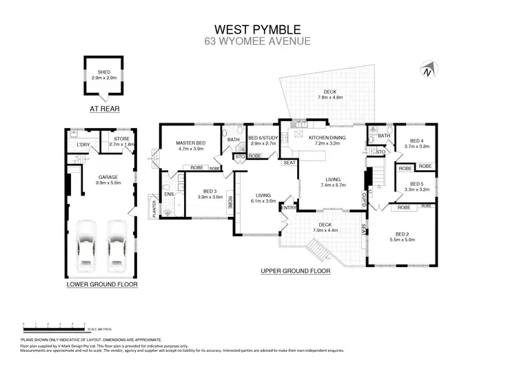 Floorplan of Homely house listing, 63 Wyomee Avenue, West Pymble NSW 2073